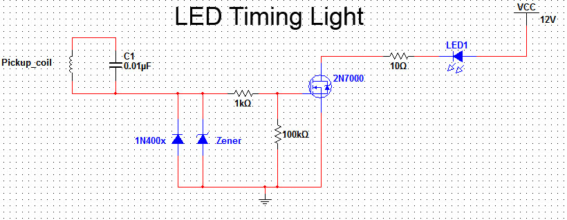 magneto timing light circuit